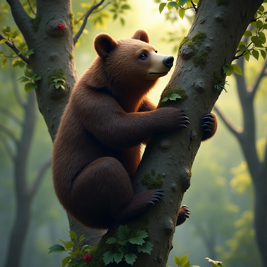 Bear in the Tree